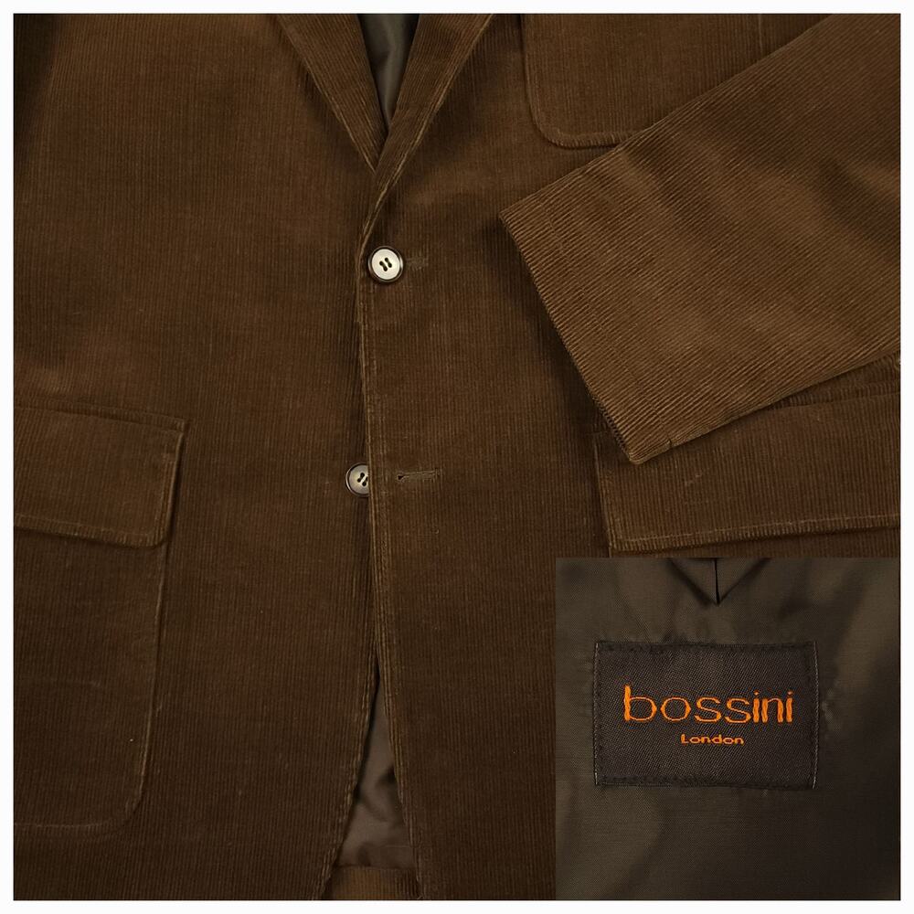 Mens Ivy Style Corduroy Sport Coat 40R Elbow Patch Pocket Wide Lapel Relaxed Fit